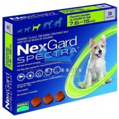 NEXGARD SPECTRA 7.5-15kg 1 Tableta